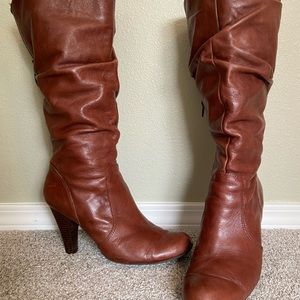 Guess leather boots size 10